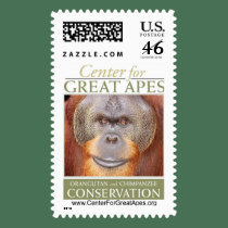 Pongo face postage