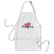 Ponies aprons by PaintingPony Ponies aprons