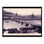 Pont de la Guillotiere, Lyon, France Vintage Post Cards