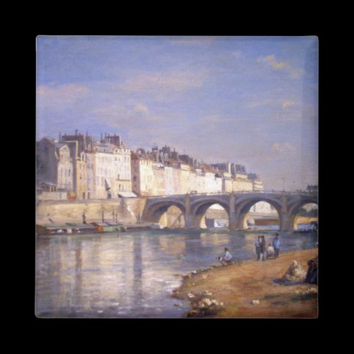 Pont de la Tournelle, Paris by Stanislas Lepine Fridge Magnet