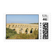 Pont du Gard aqueduct stamp
