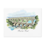 Pont Du Gard post card