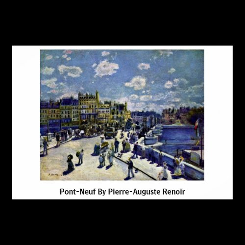 Pont-Neuf By Pierre-Auguste Renoir Posters