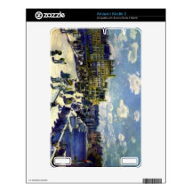 Pont-Neuf by Pierre Renoir Skins For The Kindle 2