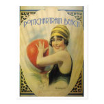 Pontchartrain Beach Poster Card Postcard