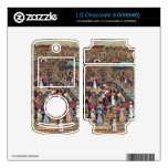 Ponte della Paglia, Venice by Maurice Prendergast LG Chocolate 3 Decal