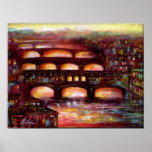Ponte Vecchio and Other Bridges of Florence Posters