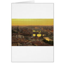 Ponte Vecchio  Bridge Card