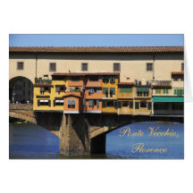 Ponte Vecchio, Florence Card