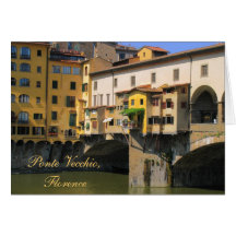 Ponte Vecchio, Florencia Tarjetas