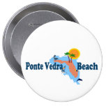 Ponte Vedra Beach. Button