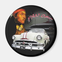Pontiac Chieftain 1953 Fridge Magnets
