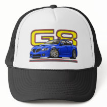 Pontiac_G8_blue Mesh Hat