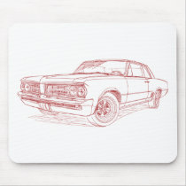 Pontiac GTO 1964 Mouse Pad