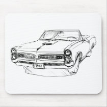 Pontiac GTO 1967 mousepads by tedlemon111 Pontiac GTO 1967 mousepads