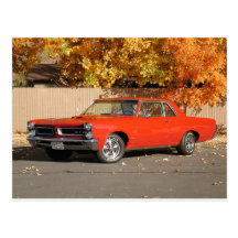 Pontiac GTO Post Cards
