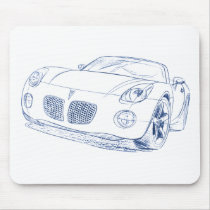 Pontiac Solstice Sketch Mouse Mats