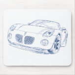 Pontiac Solstice Sketch Mouse Mats
