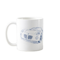 Pontiac Solstice Sketch mugs