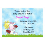 Pony Baby Shower Invitation for Girls