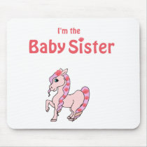 pony baby sister mouse pads
