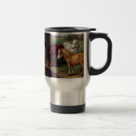 Pony donkey ducks farm coffee mugs