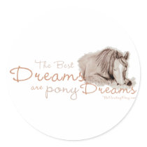 Pony Dreams stickers by PaintingPony Pony Dreams stickers