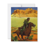 Pony Express Postal Service Retirement Invitation