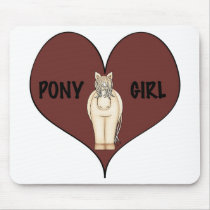 Pony Girl mousepads