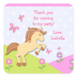 Pony Horse Favor Stickers