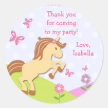 Pony Horse Favor Stickers stickers