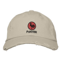 PoNY Railroad Cap Embroidered Hat