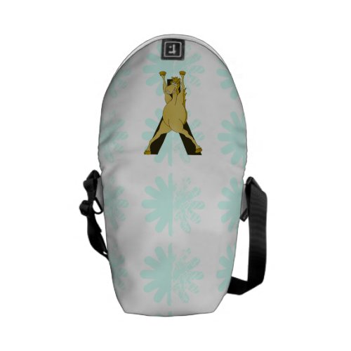 Pony Y Personalized Monogram Messenger Bags