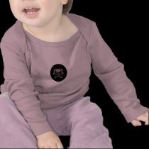 Ponytail skull decal pink t-shirts