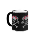 Ponytail skulls mugs