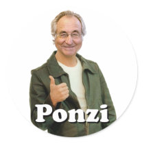 PONZI sticker by teebag PONZI sticker