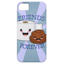 Poo and Toilet Paper BFFS casemate cases