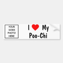 Poo-Chi Bumper Sticker