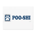 Poo-Shi Blue postcards by GenuineDogOwner Poo-Shi Blue postcards