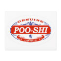 Poo-Shi postcards by GenuineDogOwner Poo-Shi postcards