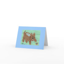 Poochie's Note Card