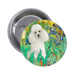 Poodle (14W) - Irises Button