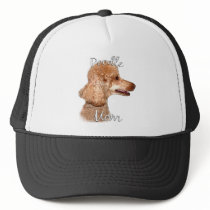 Poodle (apricot) Mom 2 Trucker Hats