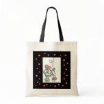 Poodle Bag Pink Black Retro Fifties Poodle Bag Pink Black Retro Fifties