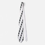 Poodle (blk) History Design Ties