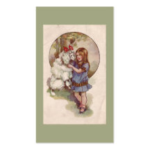 Poodle Breeder Business Card