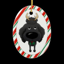 Poodle Christmas Ornament ornaments