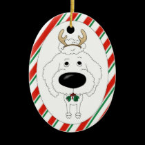 Poodle Christmas Ornament ornaments