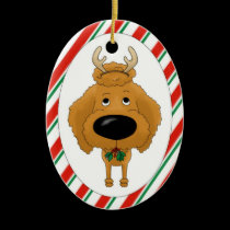 Poodle Christmas Ornament ornaments