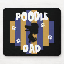 Poodle Dad Mousepad mousepads